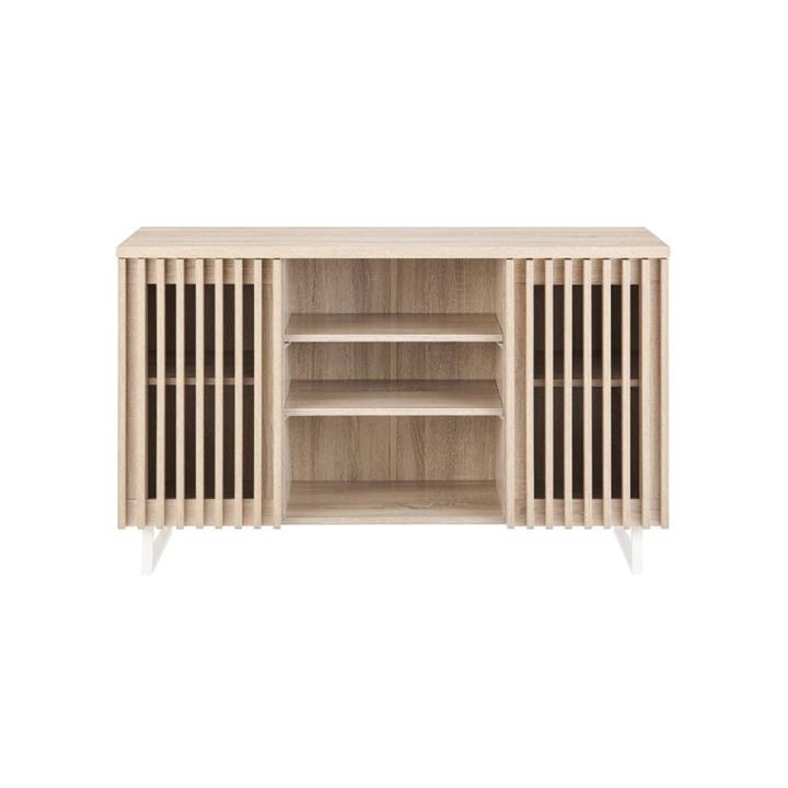 Manila Buffet Unit Sideboard Storage Cabinet - Natural - Natural