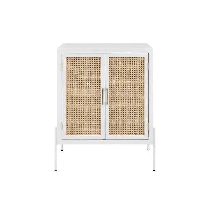 Mia Buffet Unit Sideboard Storage Cabinet - White - White