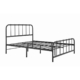 Milan Metal Bed Frame - Black