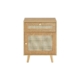 Morocco Rattan Bedside Nightstand Side Table