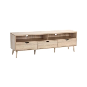 Nyhavn Collection Entertainment Unit TV Stand - Oak