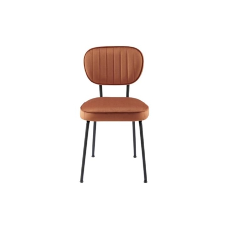 Set of 2 Clair Kitchen Dining Chairs - Copper