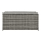 Safra Outdoor Storage Garden Woven Box Small - Dark Grey - Dark Grey Small