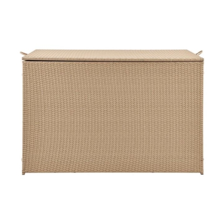 Safra Outdoor Storage Garden Woven Box Large - Natural - Natural Large