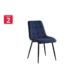 Set of 2 Dover Kitchen Dining Chairs - Navy - Navy