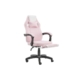 Tempest PU Leather Office Computer Work Task Gaming Chair - Pink/White - Pink