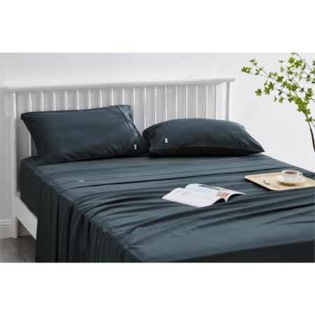 Trafalgar Brooklyn Bamboo Cotton Bed Sheet Set - Graphite