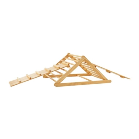 Wooden Kids Play Toys Activity Ladder - Natural