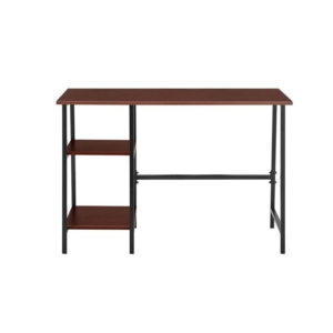 Toronto Computer Work Task Study Office Desk - Walnut/Black - Walnut