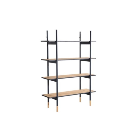 United Strangers Chelsea 4-Tier Bookshelf Bookcase Display Cabinet