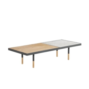 United Strangers Chelsea Coffee Table - Oak/White Terrazzo