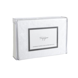 Trafalgar Waterproof Bamboo Fitted Mattress Protector - Double - Double