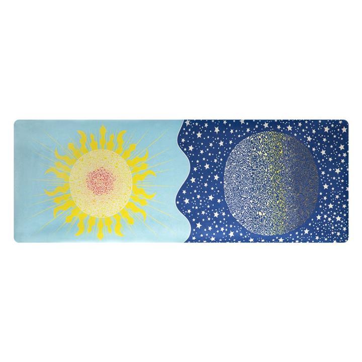 Centra Foldable Yoga Mat Non-Slip Exercise Fitness Pilate Eco Lightweight Blue