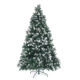 Home Ready 7Ft 210cm 1290 tips Green Snowy Christmas Tree Xmas Pine Cones