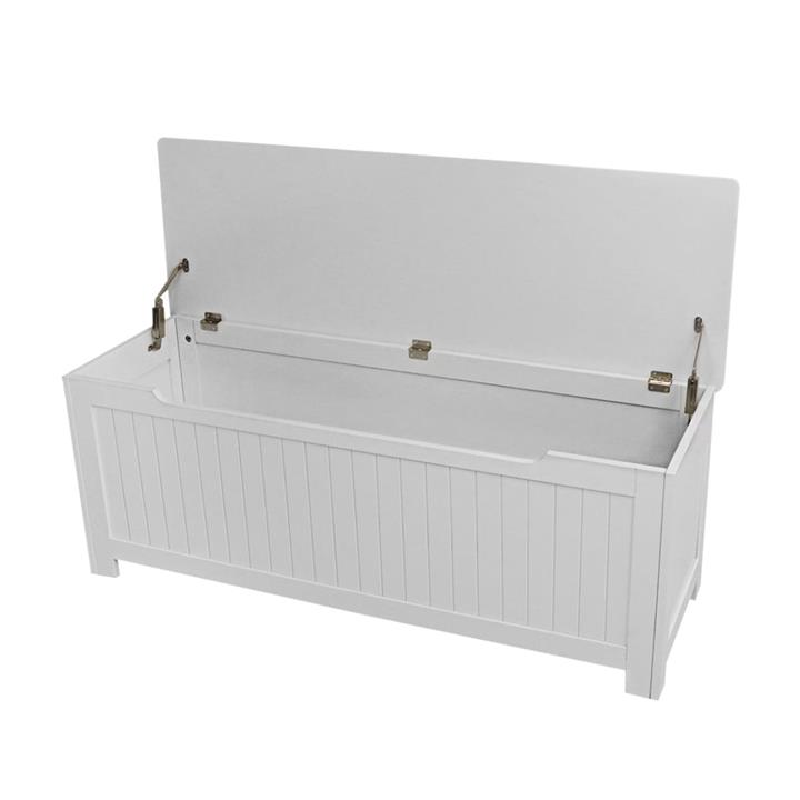 Levede Kids Toy Box Storage Chest Cabinet White Container Clothes Organiser Children