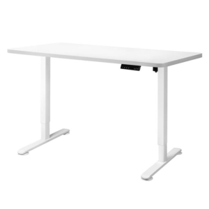 Levede Motorised Standing Desk Height Adjustable Electric Sit Stand Table 140CM White