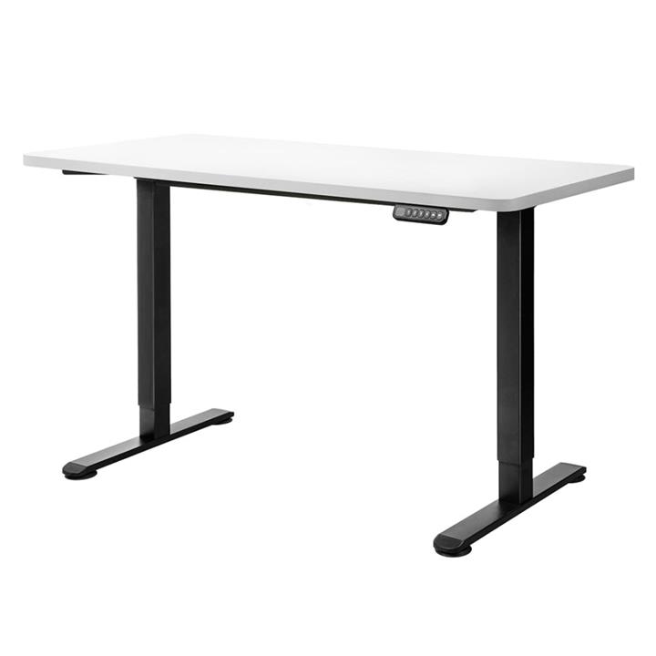 Levede Motorised Standing Desk Adjustable Electric Sit Stand Dual Motor 140CM Black White