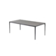 Vincenzo Large Rectangular Kitchen Dining Table Ceramic 210cm - Cement