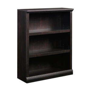 Emalie Modern Classic Wooden 3-Tier Bookcase Display Bookshelves Estate Black