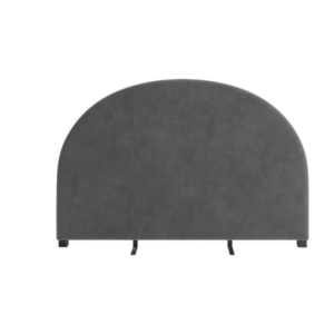 Arch Bed Head Cosmic Anthracite - King