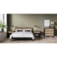 Caledonia Rattan Bed Frame Black Queen Size - Queen