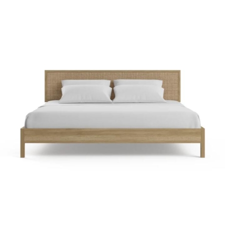 Caledonia Rattan Bed Frame Natural King - King