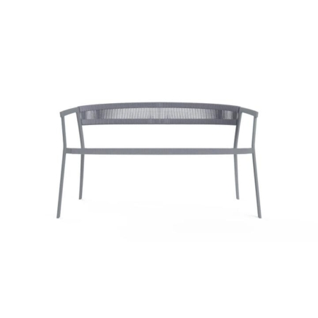 Cancun 2 Seater Outdoor Sofa Silver - Silver