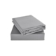 100% Natural Bamboo Bed Sheet Set Silver - Single