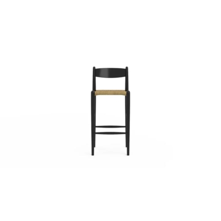 Harvey Kitchen Counter Bar Stool 69cm Black - Black