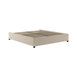 Gaslift Bed Frame French Beige - King