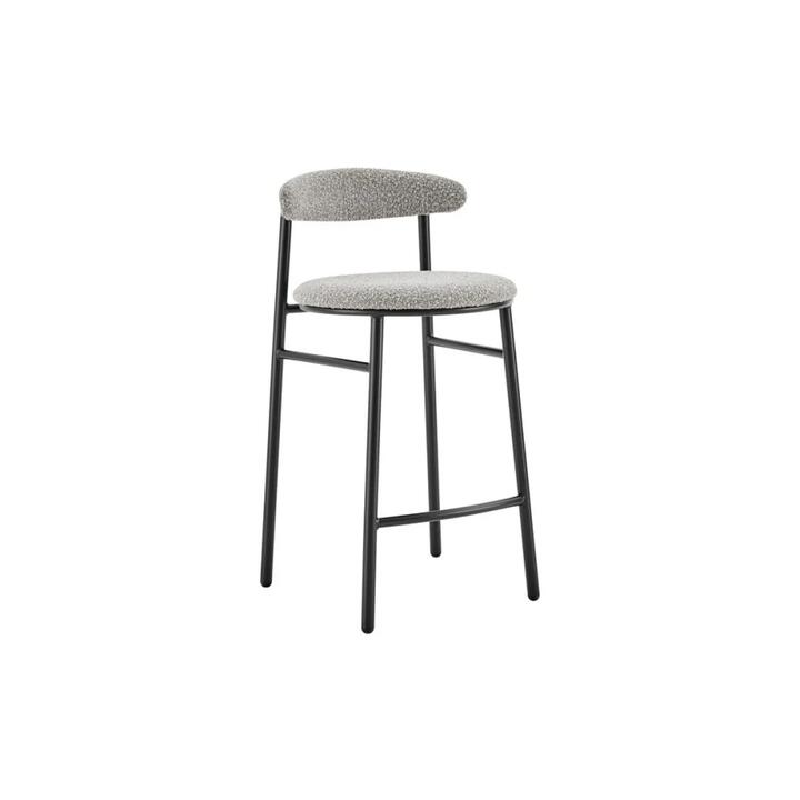 Lancel Set of 2 Kitchen Counter Bar Stools - Light Cream