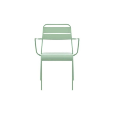Miami Metal Outdoor Armchair - Blue Shadow