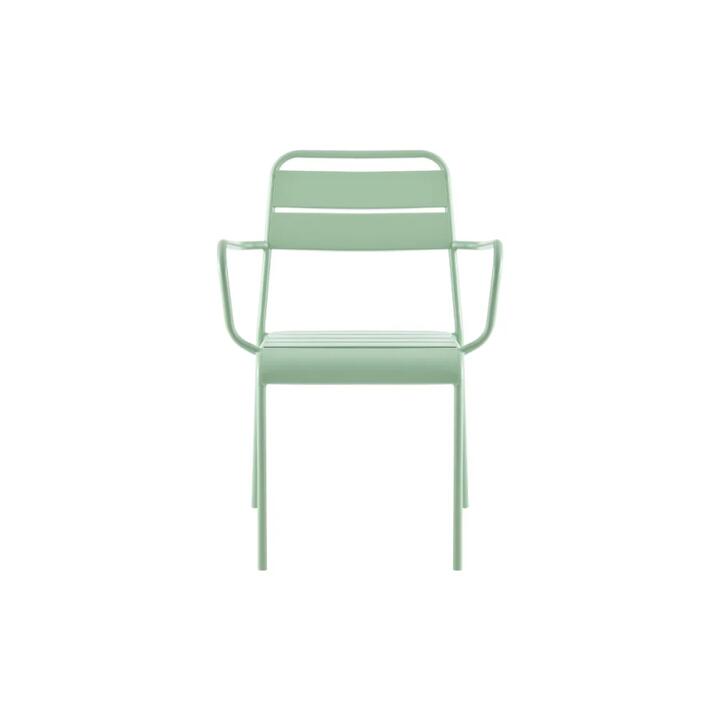 Miami Metal Outdoor Armchair - Charcoal