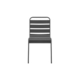 Miami Metal Outdoor Dining Chair - Charcoal