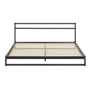 Michelle Metal Bed Frame Black - Queen
