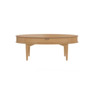 Mia Coffee Table with Drawer Scandi Oak