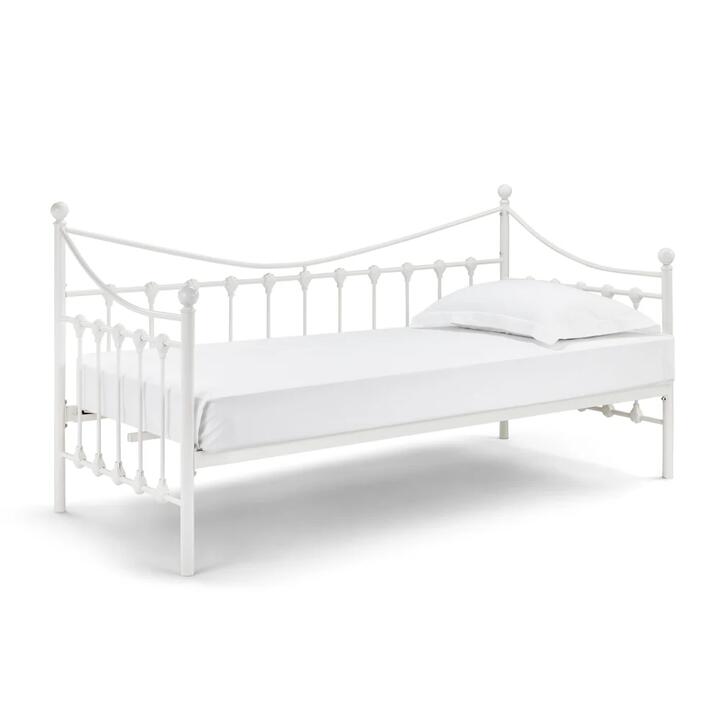 Seattle Metal Day Bed Frame White