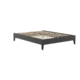 Slimline Bed Frame Night Black Queen