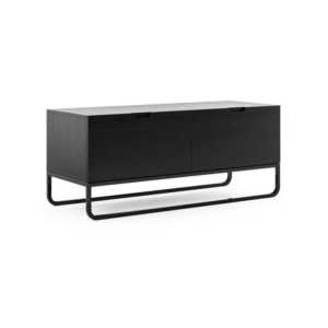 Slim Entertainment Unit Metallic black Small