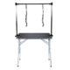 Floofi Foldable Pet Grooming Table 90cm Double Pole - Black