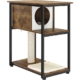 Feandrea Cat Tree and End Table Rustic Brown