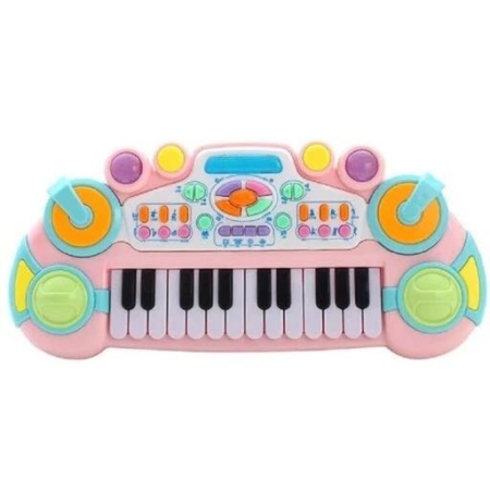 Gominimo Kids Toy Musical Electronic Piano Keyboard Pink