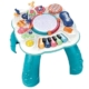 Gominimo Kids Toy Music Learning Activity Table Blue and White
