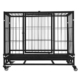 Floofi Dog Cage  with Wheels 46"
