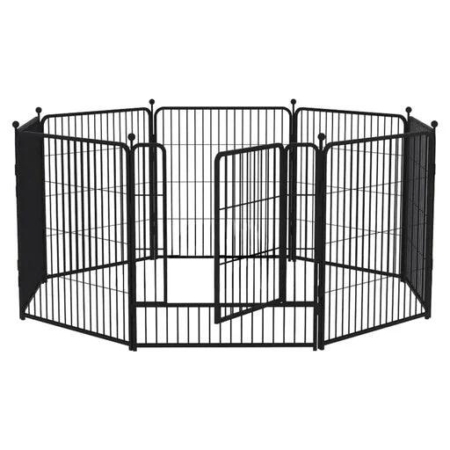 Floofi Dog Multifunctional Pet Fence Playpen 24" Thick Model