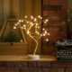 Gominimo Bonsai Lighted Tree Desk Lamp Wood