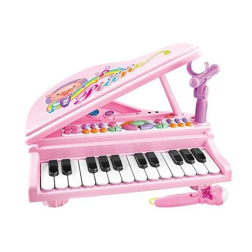 Gominimo Kids Toy Piano Keyboard Music Toys Pink