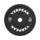 Verpeak Black Olympic Bumper Weight Plates Home Gym Set 25kg