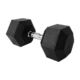 Verpeak Rubber Hex Dumbbells Gym Home Exercise 25KG