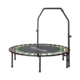 48inch Round Trampoline Kids Exercise Fitness Adjustable Handrail Green